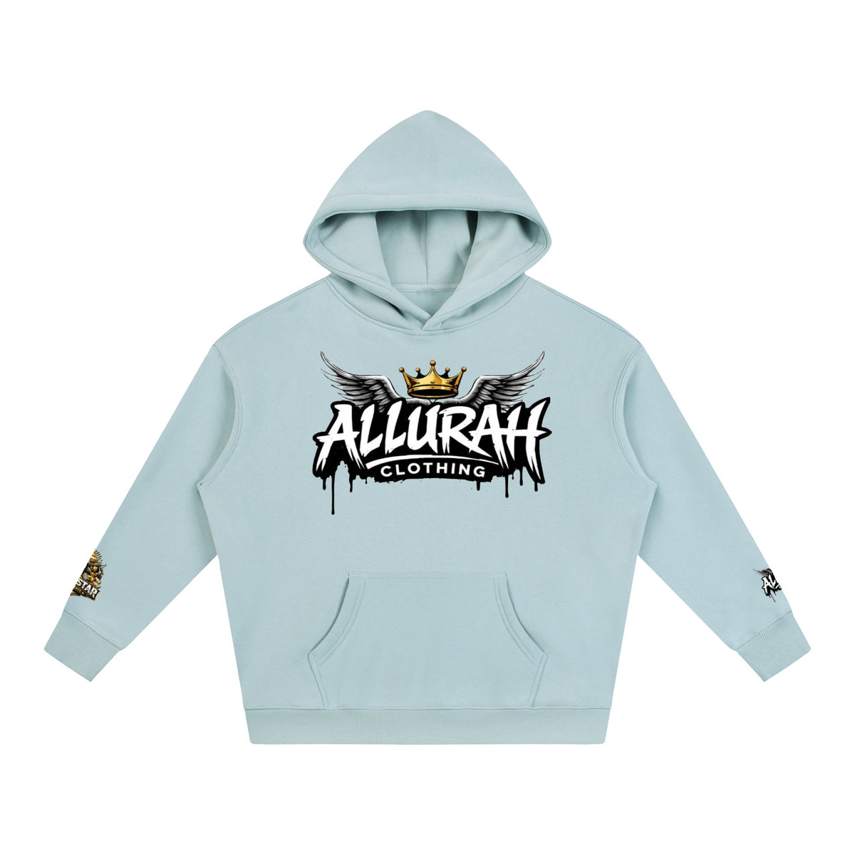 allurah Oversize Fleeced Hoodie