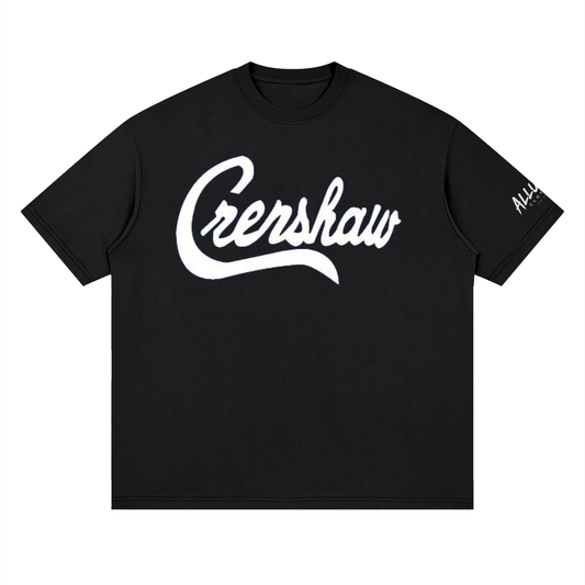 Crenshaw Streetwear Drop Shoulder Tee by Allurah Clothing — photo 1 of 20