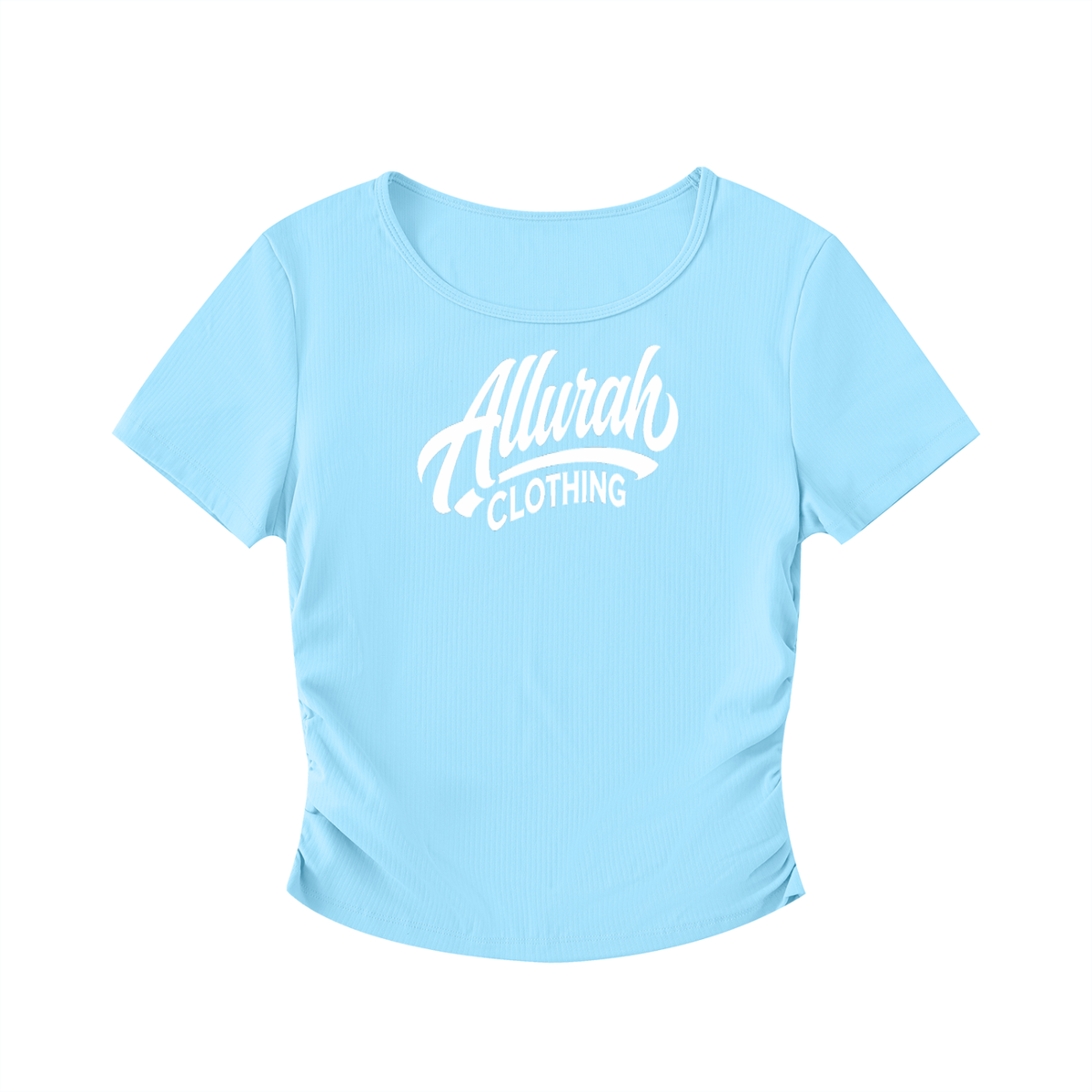 Ruched Bodycon Crop Top by Allurah Clothing — photo 2 of 4