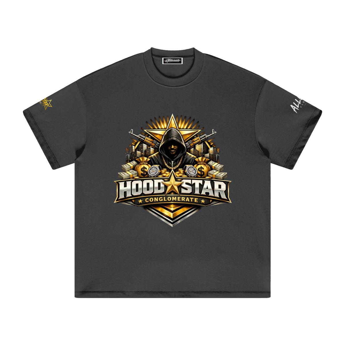 Allurah HSC Heavyweight Earth Tone T-Shirt 2