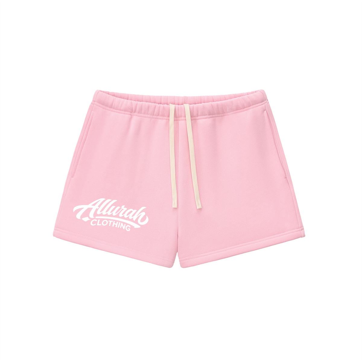 Essential Fleece Drawstring Sweatshorts by Allurah Clothing — photo 6 of 7