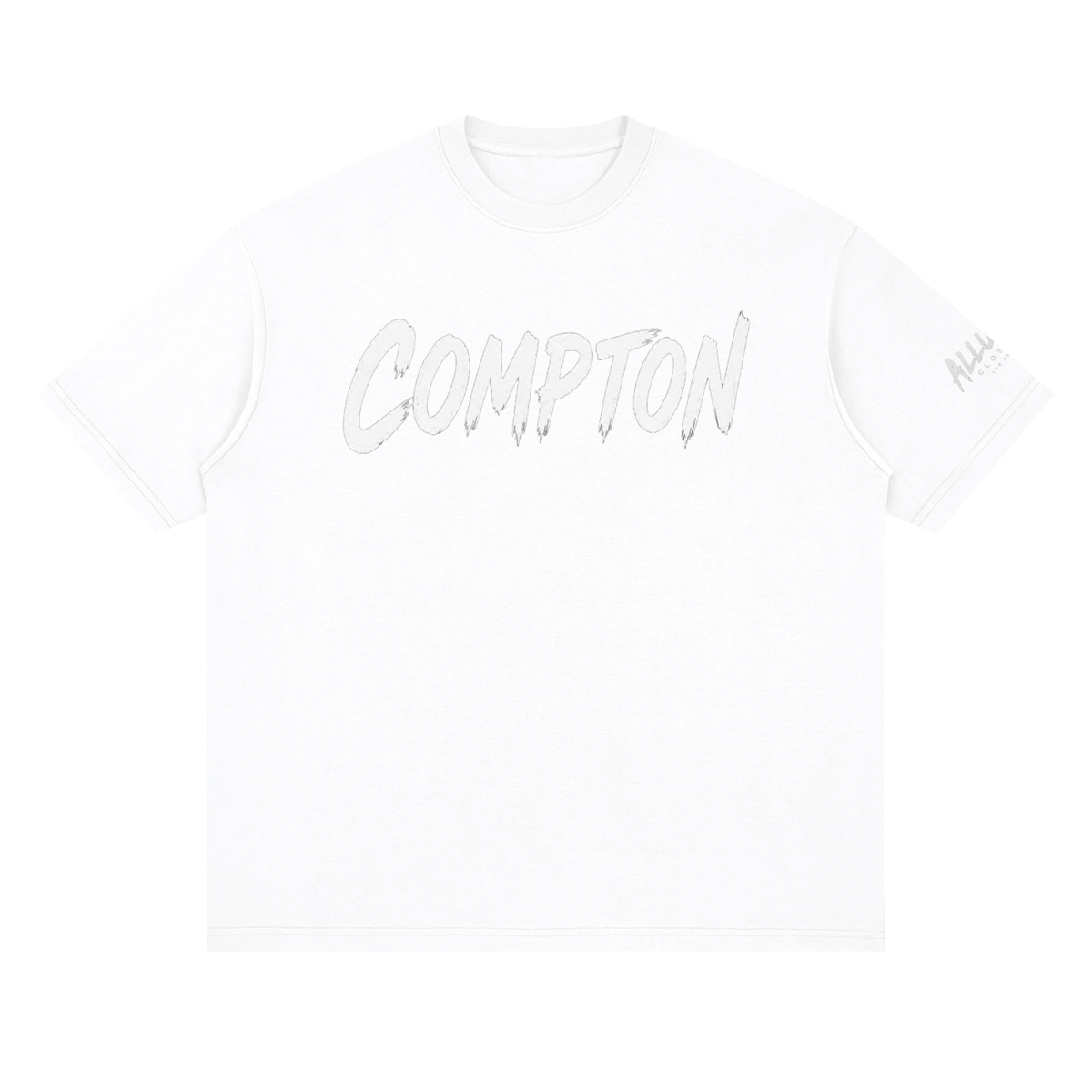 Compton Streetwear Drop Shoulder Tee by Allurah Clothing — photo 3 of 20