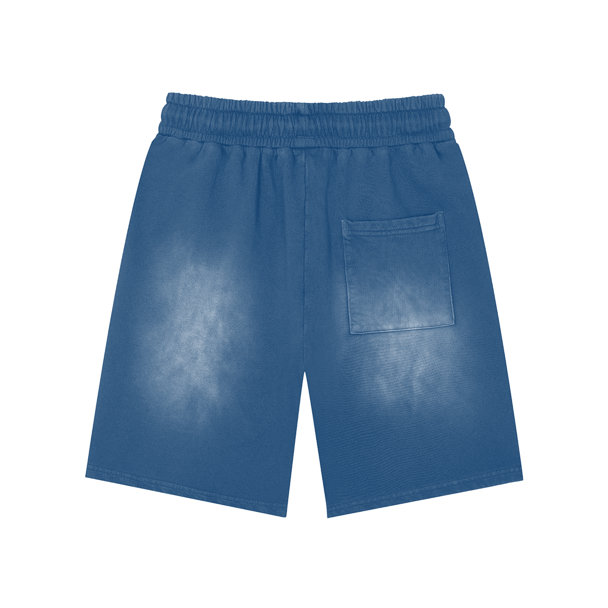 Rectangle Patch Monkey Washed Shorts by Allurah Clothing — photo 4 of 8