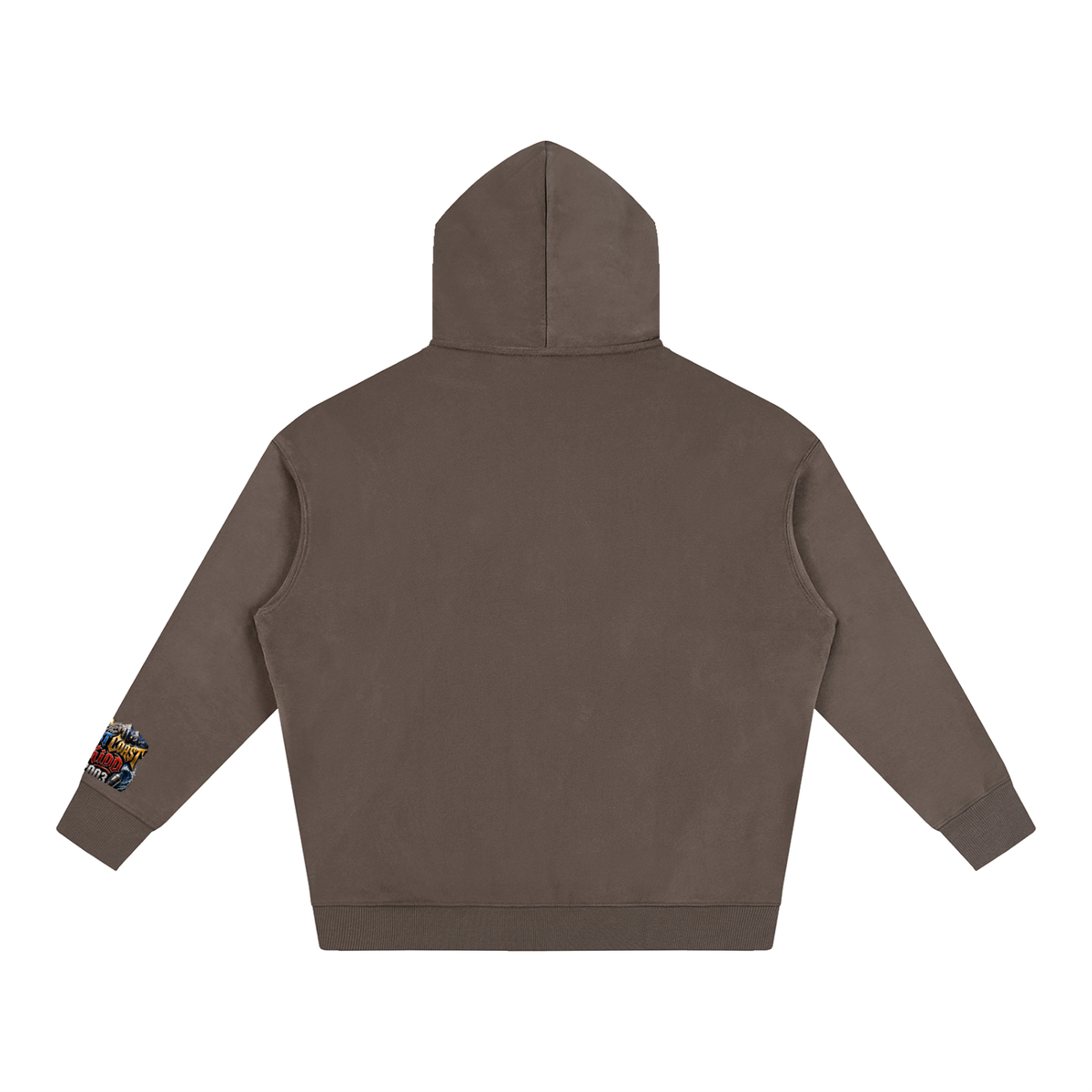 Allurah West Coast Kid Oversize Fleeced Hoodie