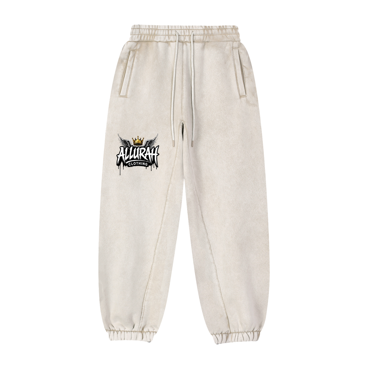Fleeced Jogger Sweatpants by Allurah Clothing — photo 3 of 12