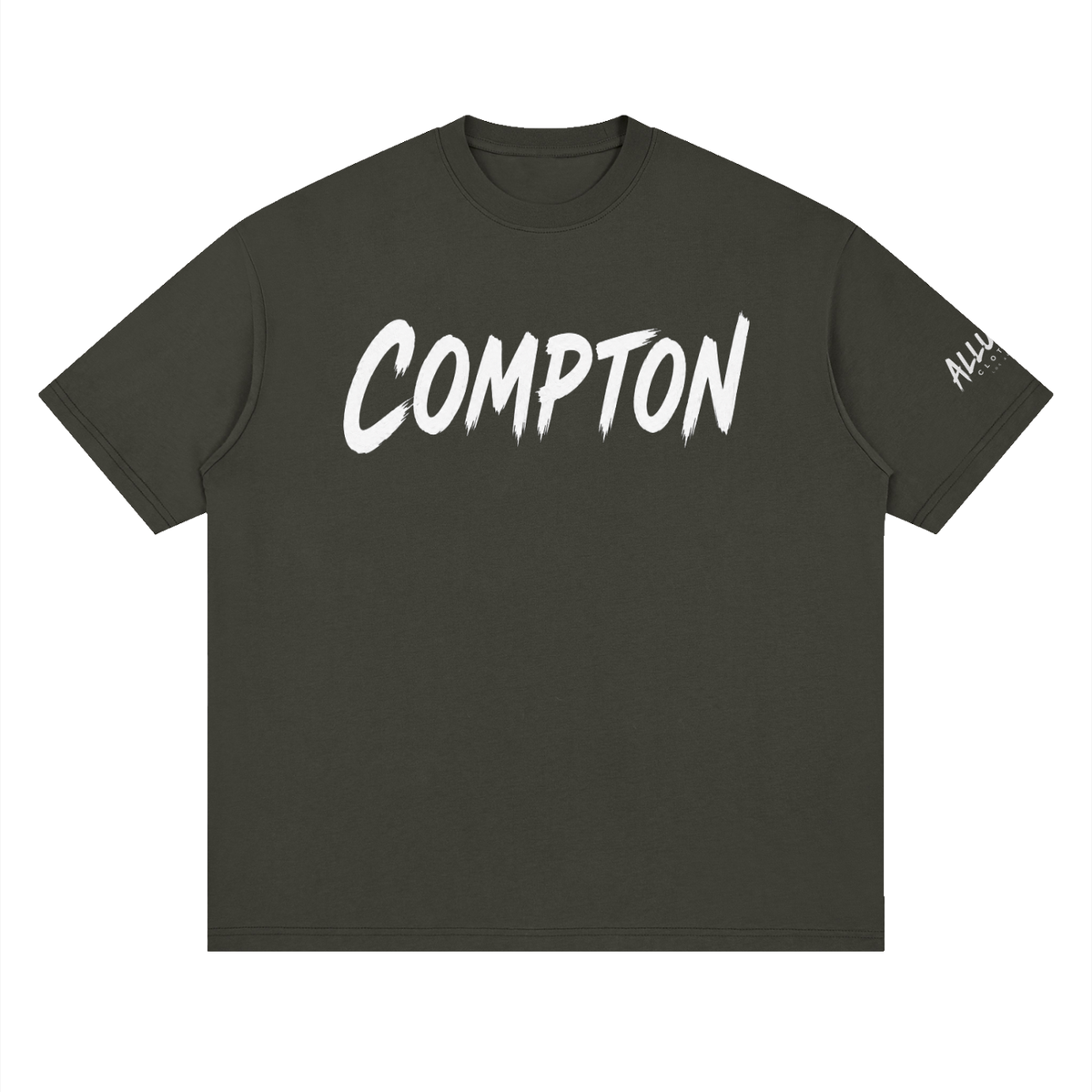 allurah Compton Streetwear Loose Drop Shoulder T-Shirt