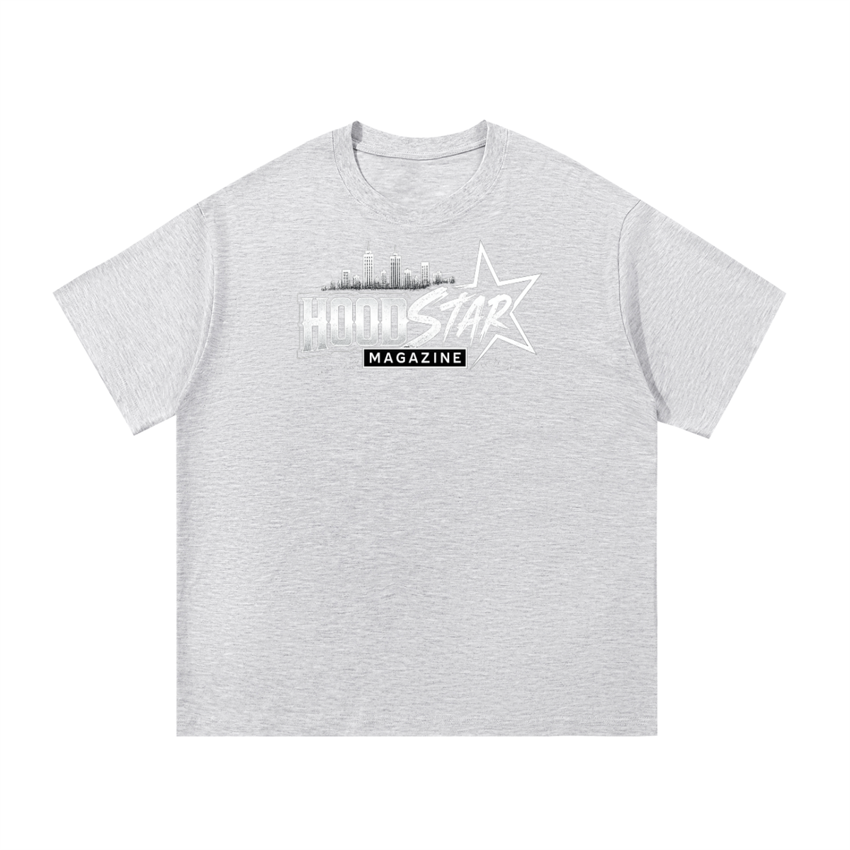 Hood Star Magazine Cotton T-Shirt by Allurah Clothing — photo 3 of 10