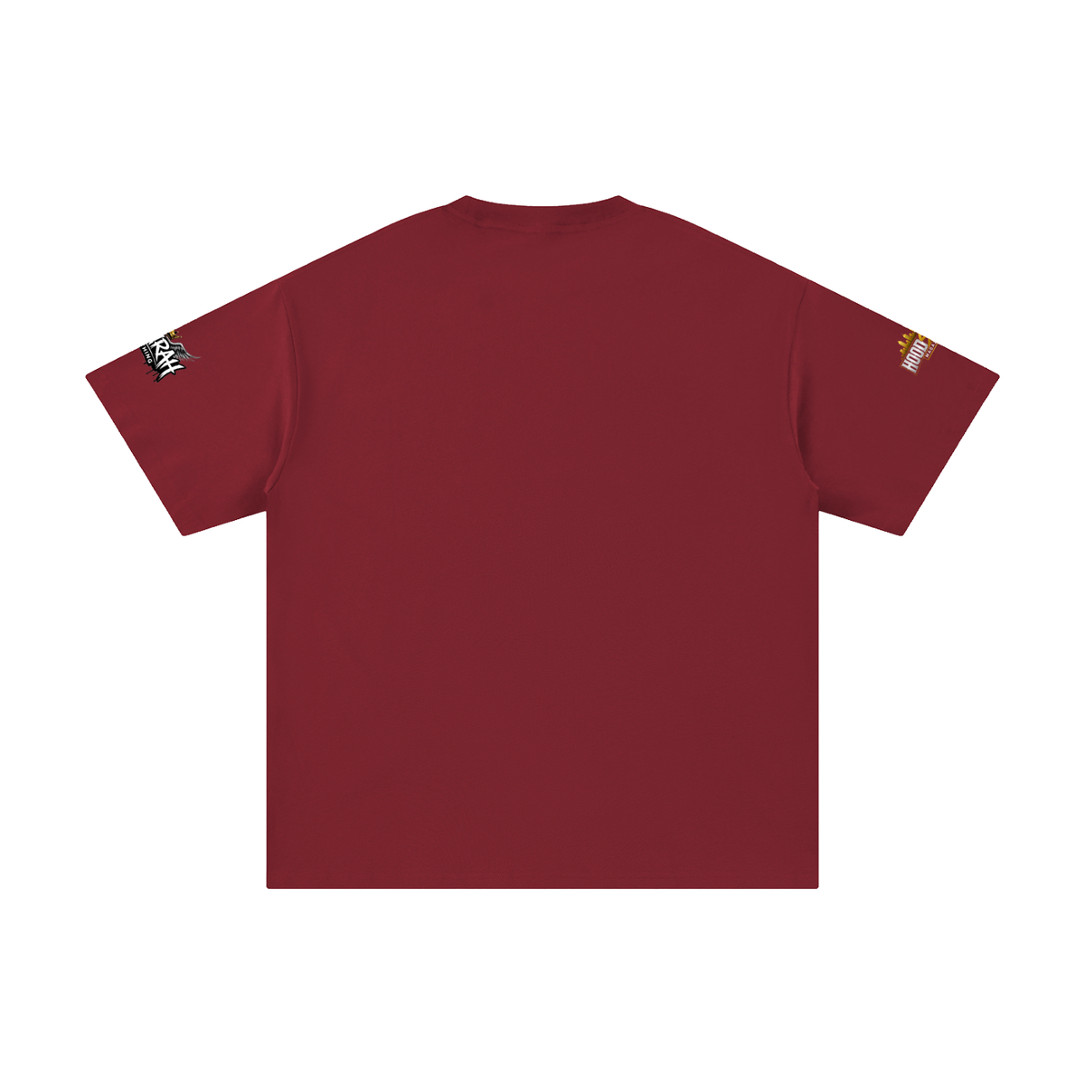 Allurah Black Hollywood Unisex Pure Cotton T-Shirt