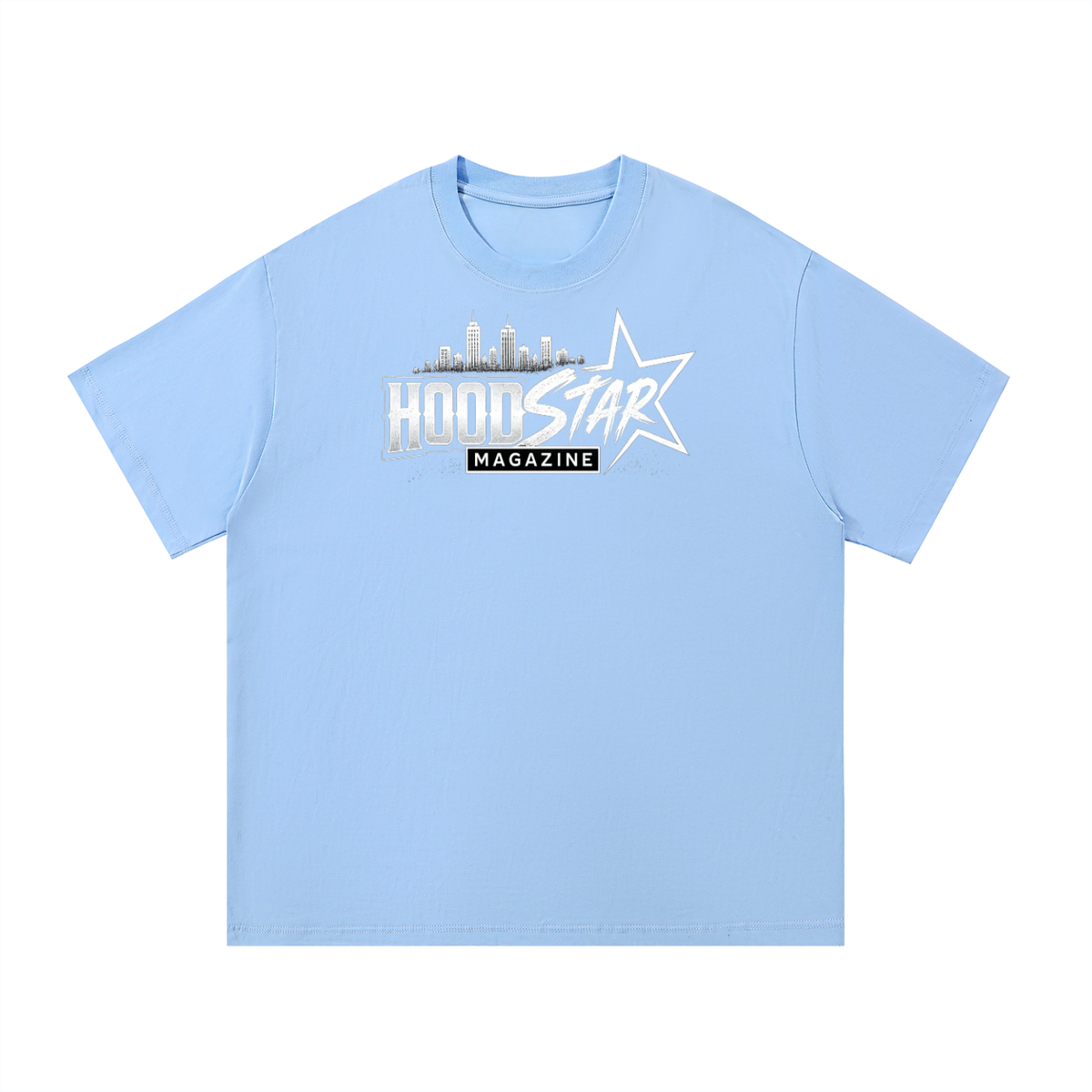 Hood Star Magazine Cotton T-Shirt by Allurah Clothing — photo 6 of 10