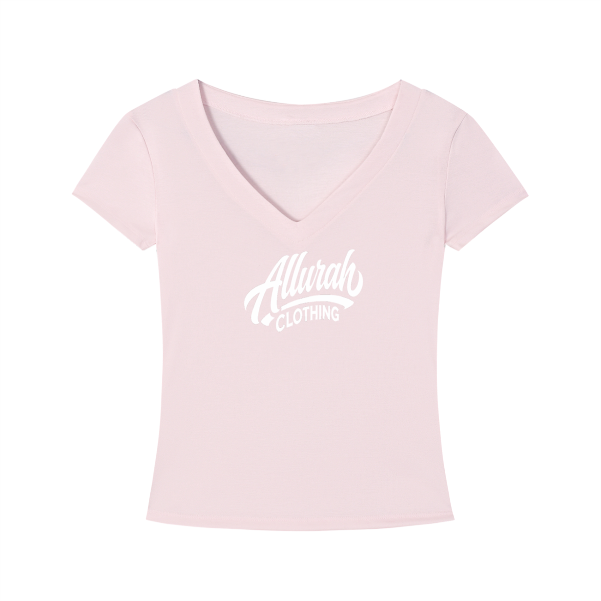 Tencel Slim Fit V-Neck T-Shirt by Allurah Clothing — photo 4 of 6