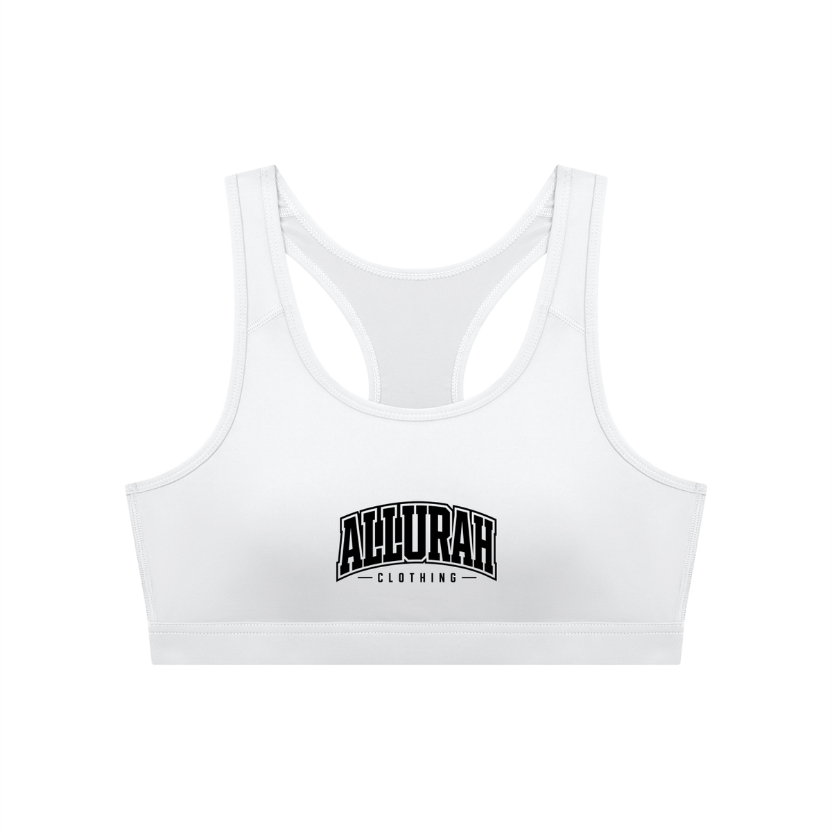 Women's Cropped Sports Bra by Allurah Clothing — photo 1 of 12