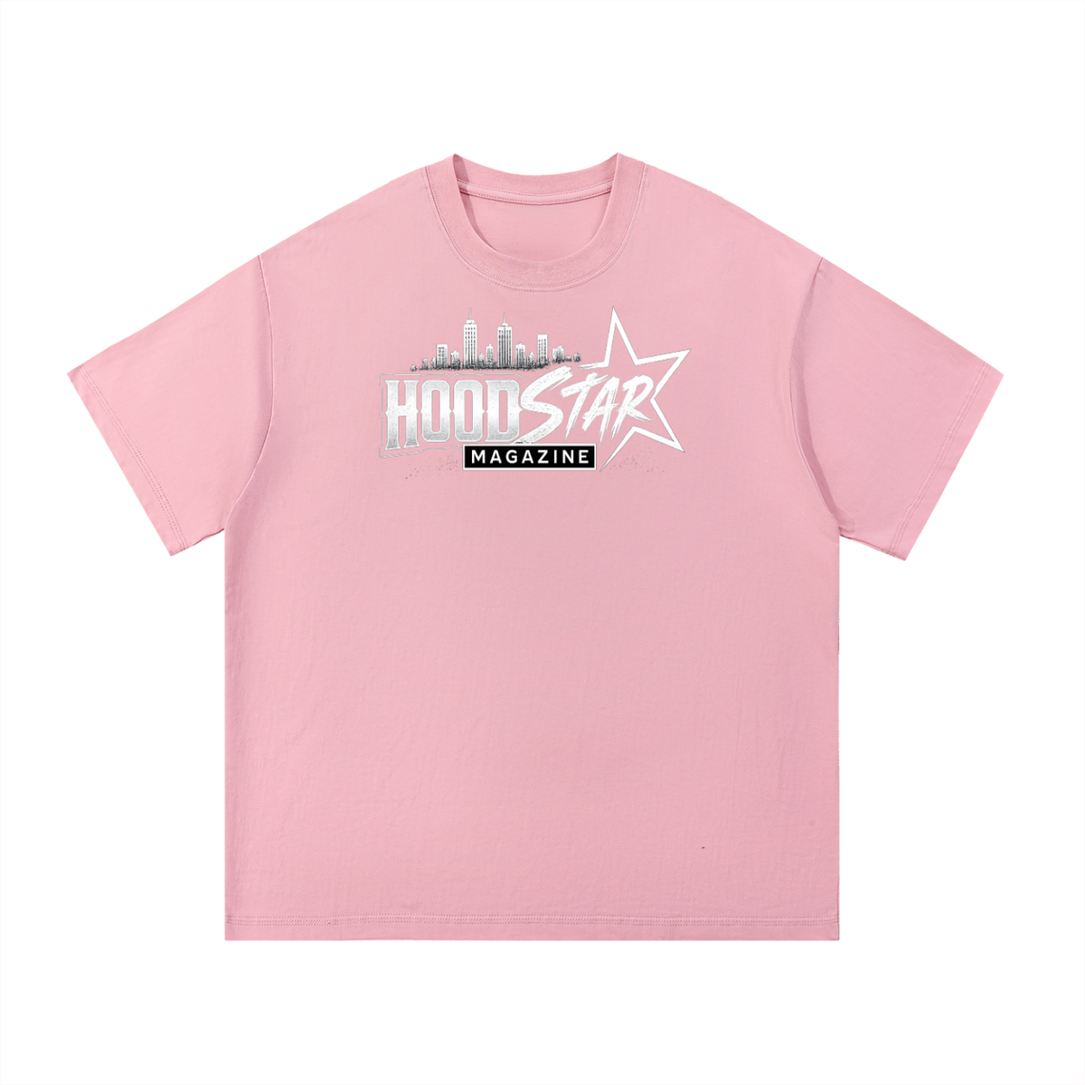 Hood Star Magazine Cotton T-Shirt by Allurah Clothing — photo 5 of 10