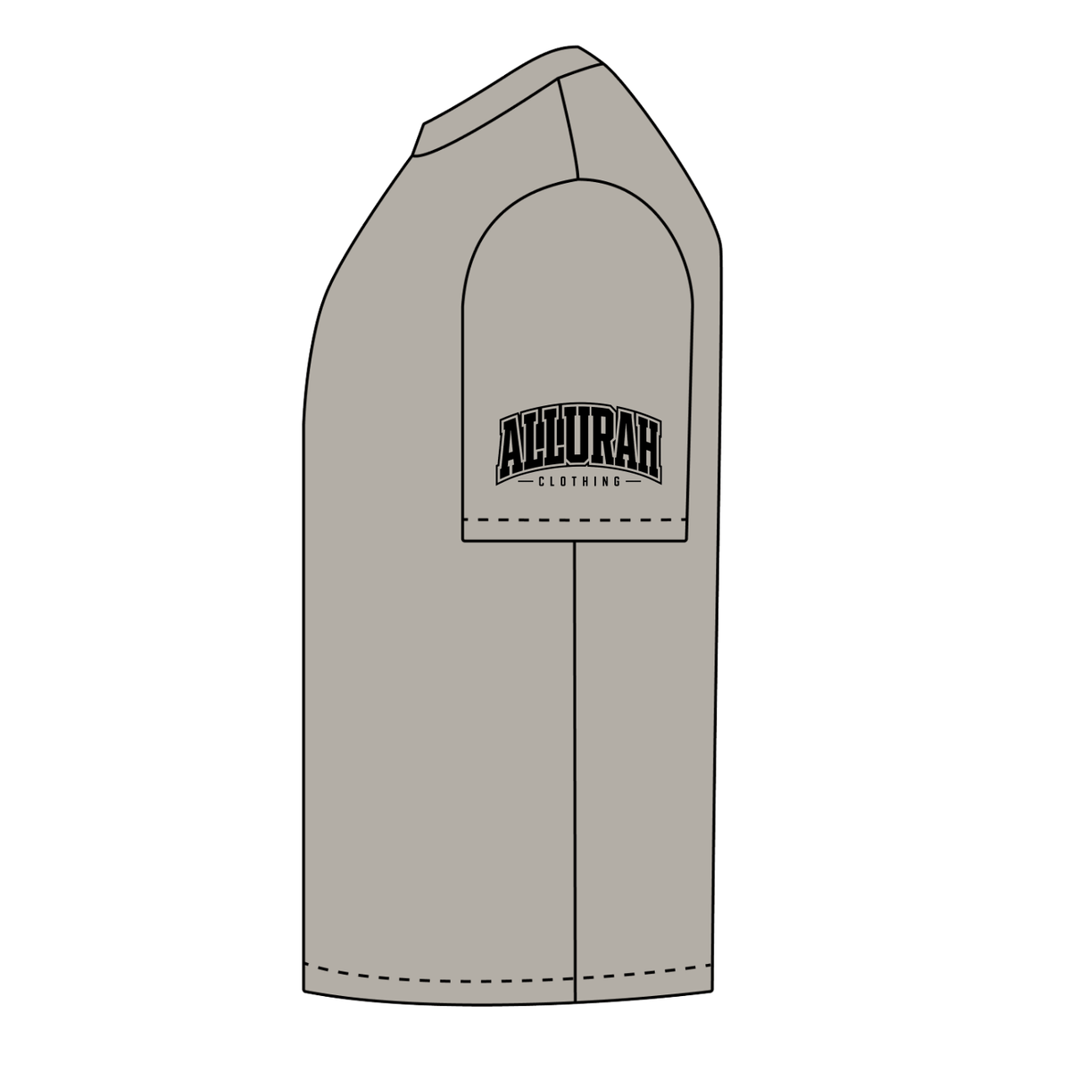 Allurah Heavyweight Earth Tone T-Shirt