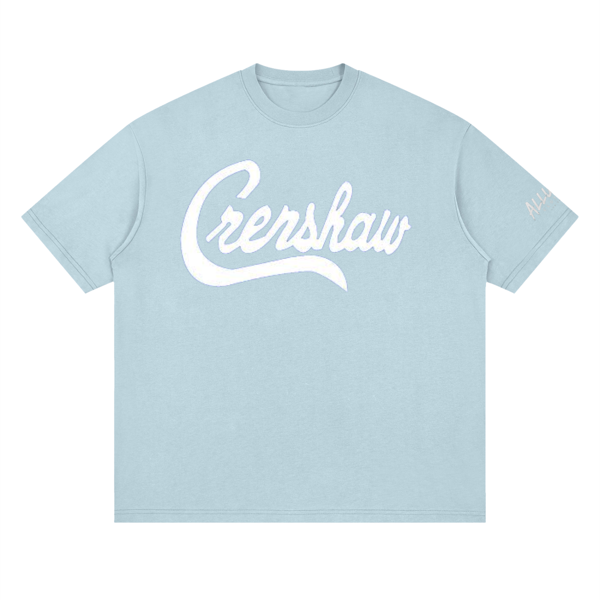 allurah Crenshaw Streetwear Loose Drop Shoulder T-Shirt