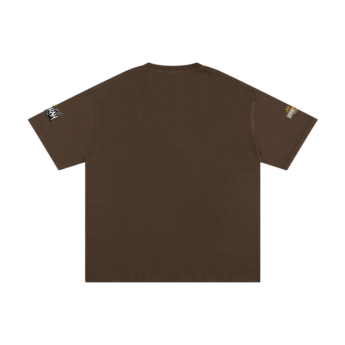 Allurah Black Hollywood Unisex Pure Cotton T-Shirt