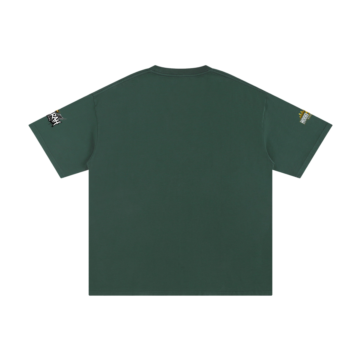 Allurah Black Hollywood Unisex Pure Cotton T-Shirt