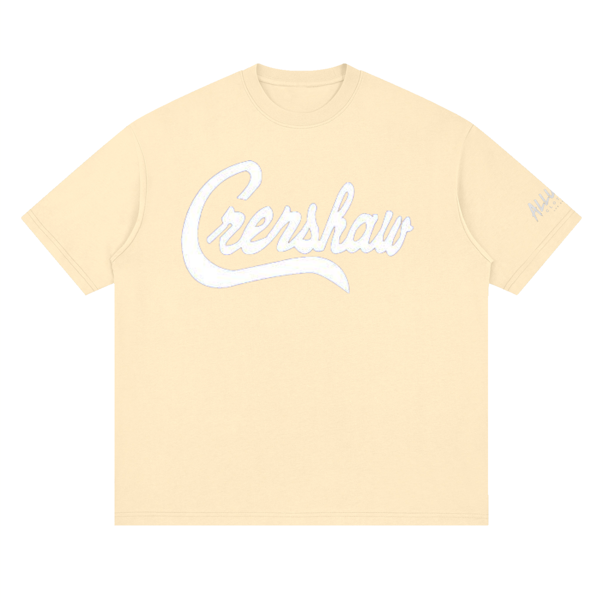 Crenshaw Streetwear Drop Shoulder Tee by Allurah Clothing — photo 3 of 20