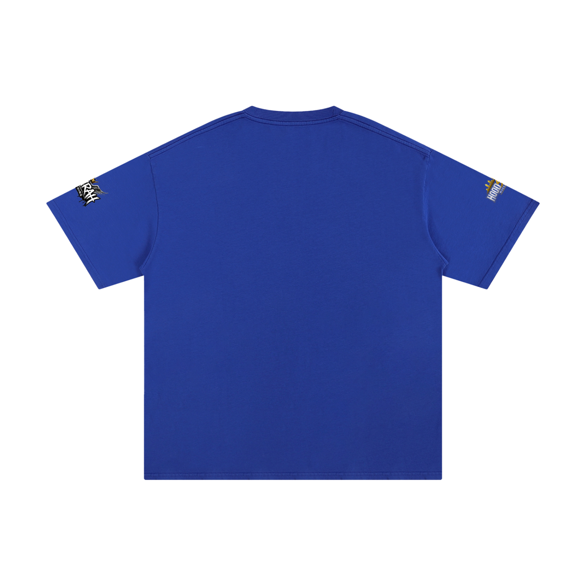Allurah Black Hollywood Unisex Pure Cotton T-Shirt