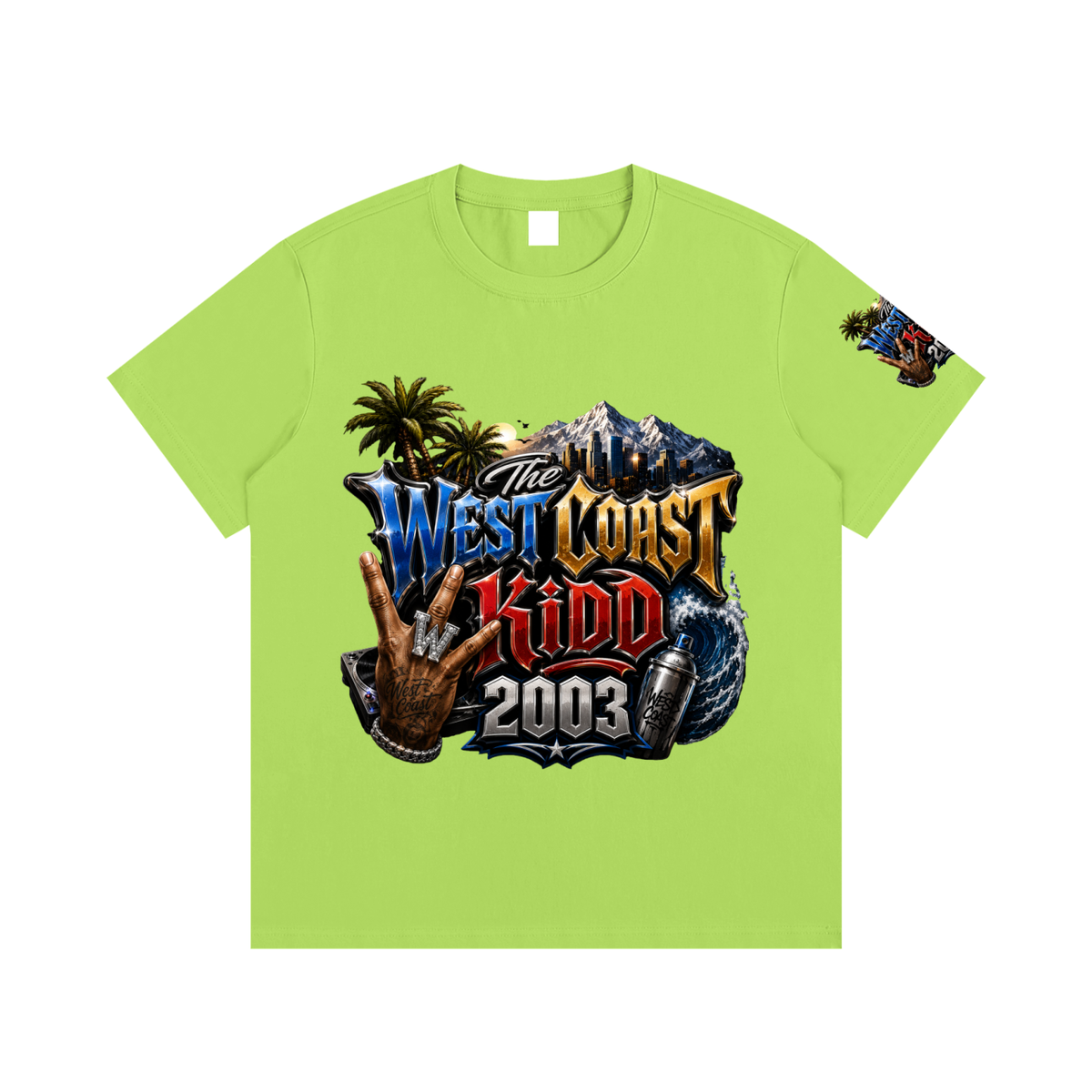 West Coast Kid Cotton T-Shirt by Allurah Clothing — photo 17 of 20