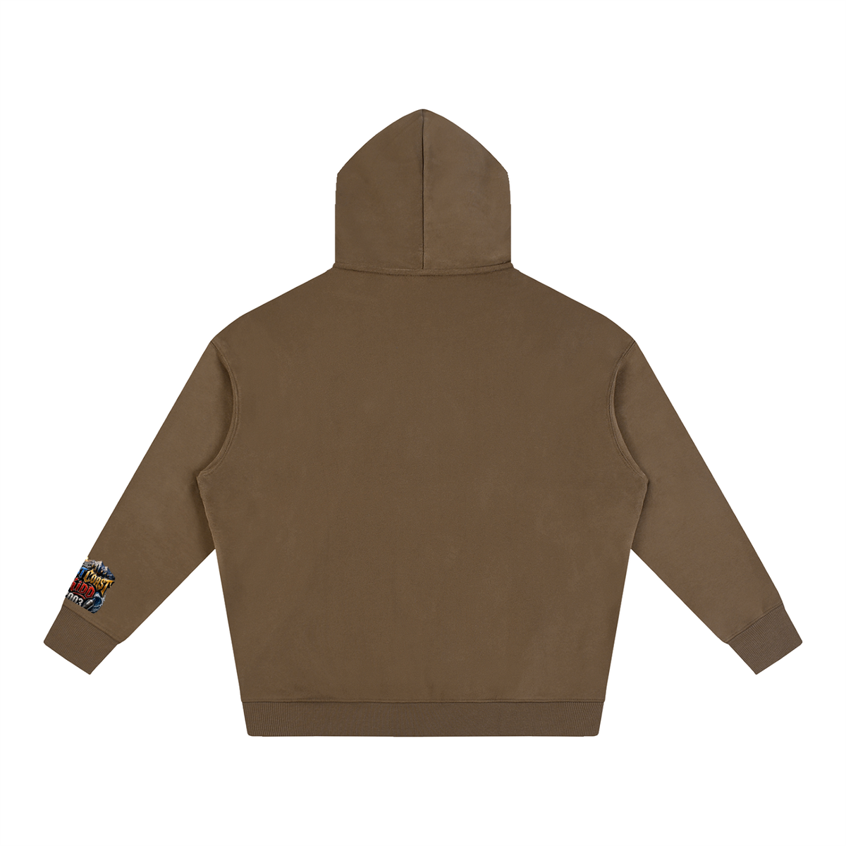 Allurah West Coast Kid Oversize Fleeced Hoodie
