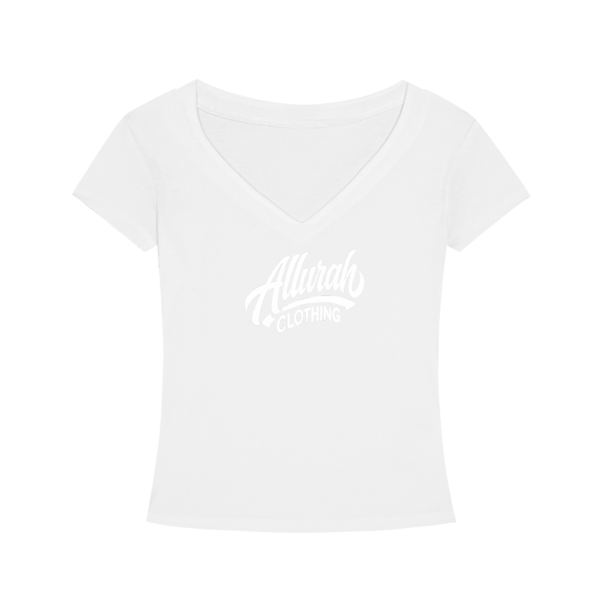 Tencel Slim Fit V-Neck T-Shirt by Allurah Clothing — photo 2 of 6