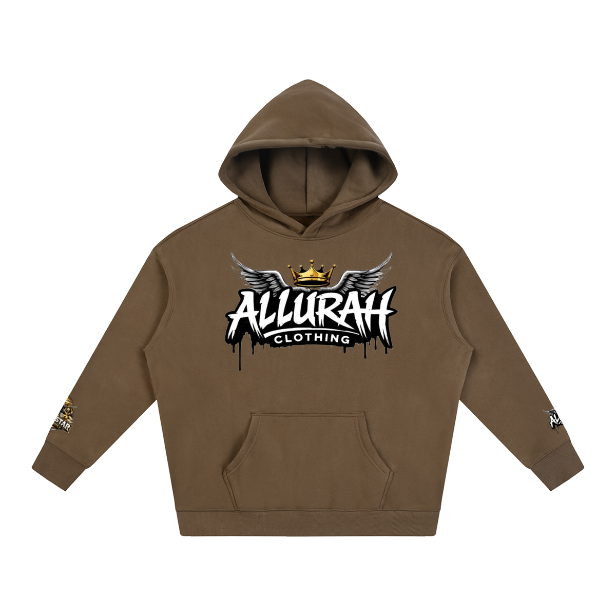 Allurah Oversize Fleeced Hoodie