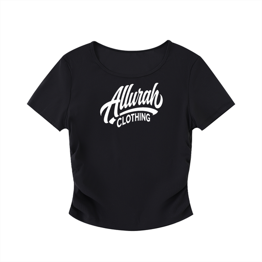 Ruched Bodycon Crop Top by Allurah Clothing — photo 1 of 4