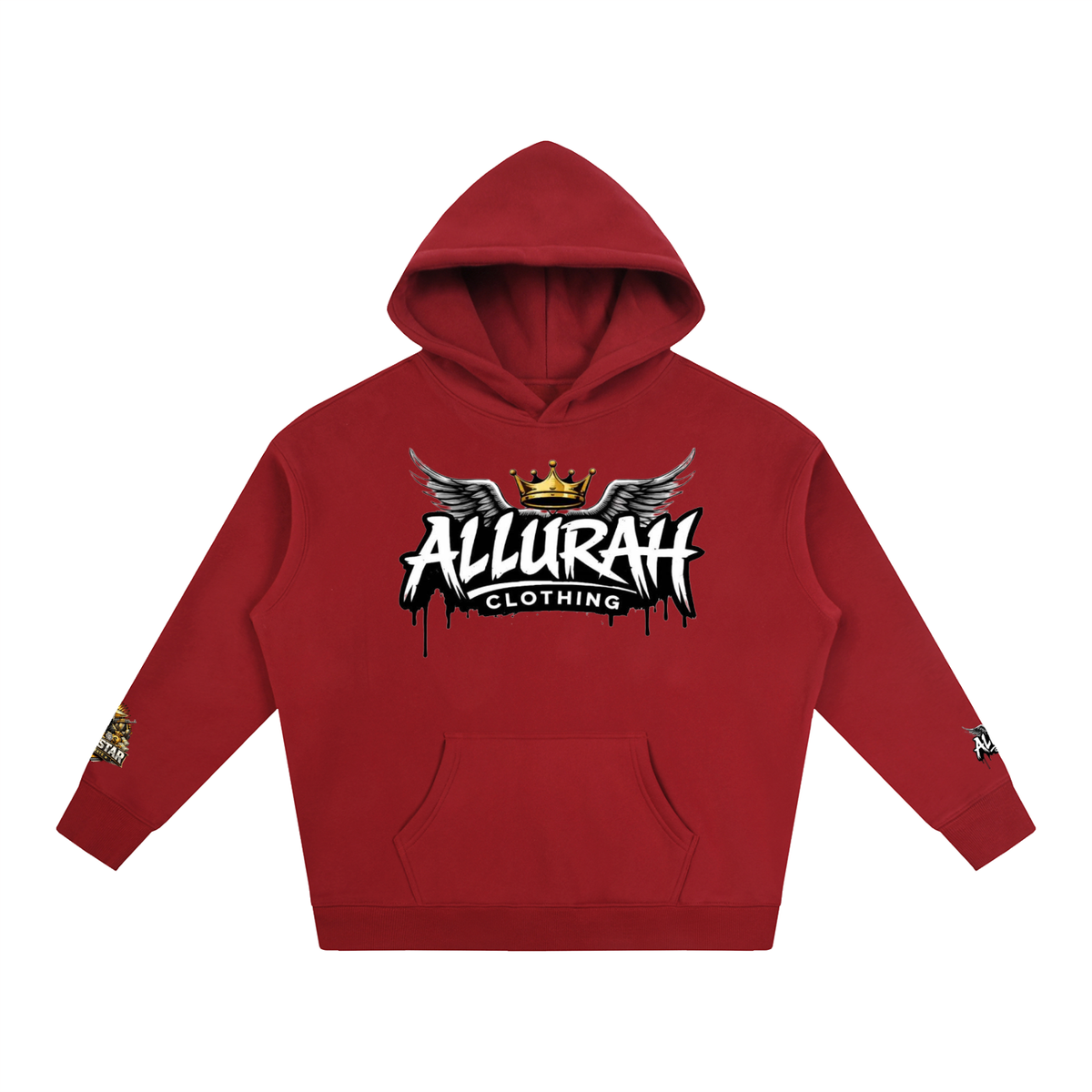 allurah Oversize Fleeced Hoodie