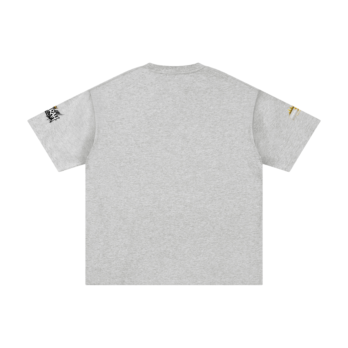 Allurah Black Hollywood Unisex Pure Cotton T-Shirt
