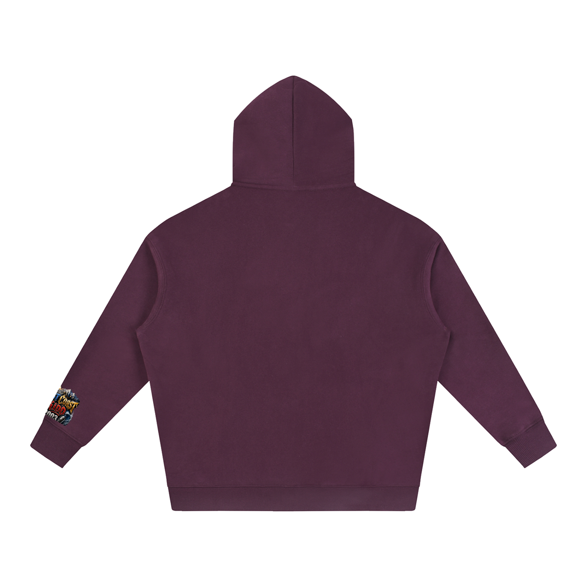 Allurah West Coast Kid Oversize Fleeced Hoodie