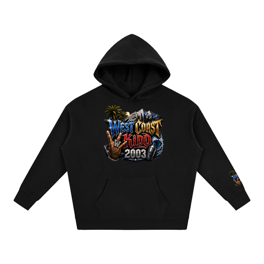 West Coast Kid Oversized Fleece Hoodie by Allurah Clothing — photo 1 of 20