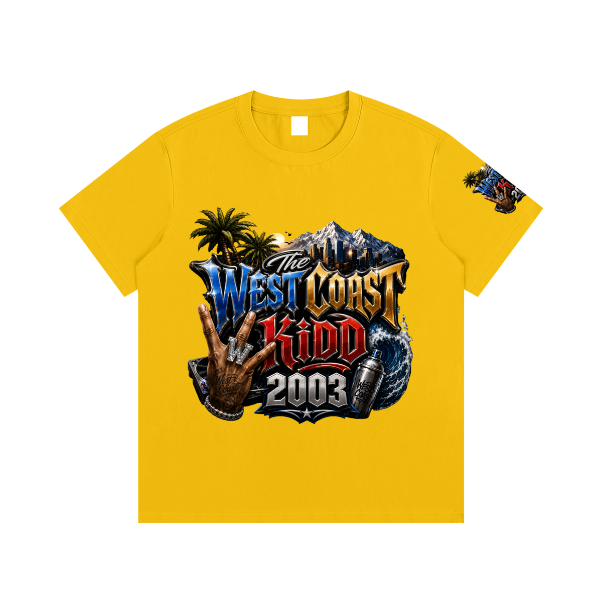 West Coast Kid Cotton T-Shirt by Allurah Clothing — photo 13 of 20