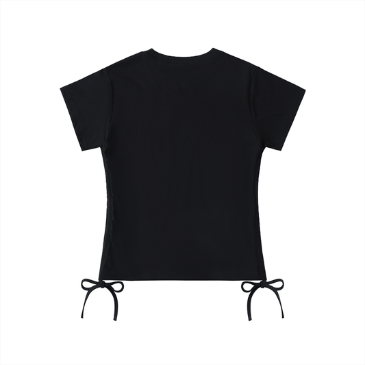 Essential Drawstring T-Shirt by Allurah Clothing — photo 2 of 6