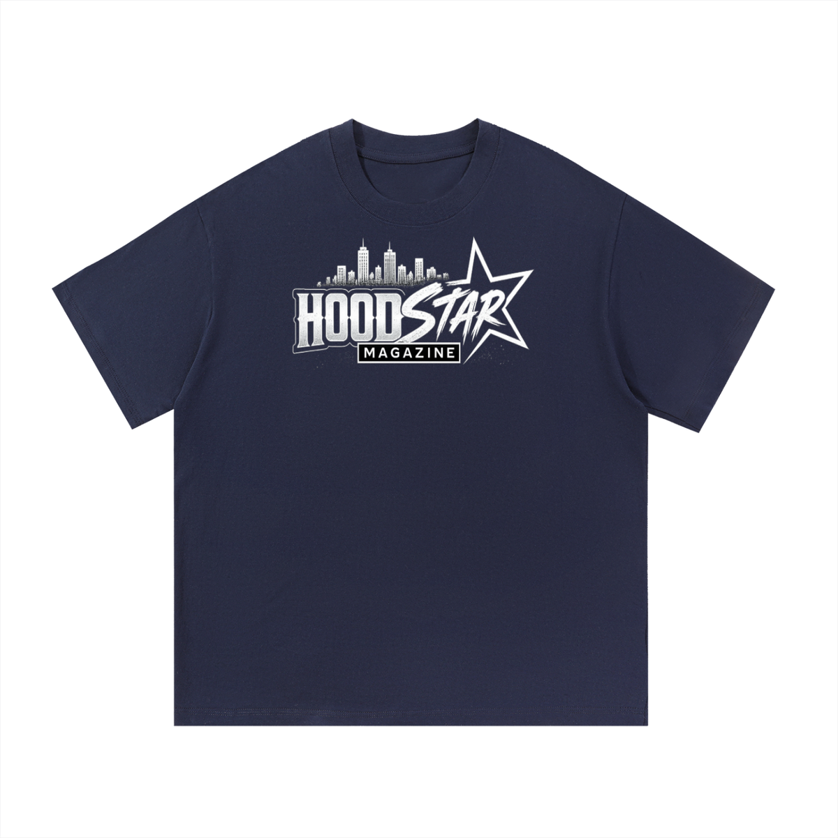 Hood Star Magazine Cotton T-Shirt by Allurah Clothing — photo 10 of 10