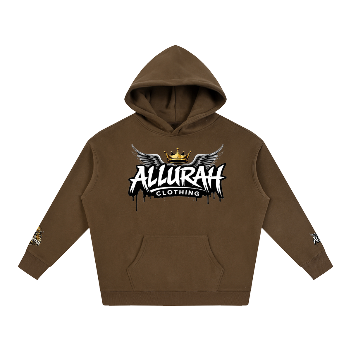 allurah Oversize Fleeced Hoodie