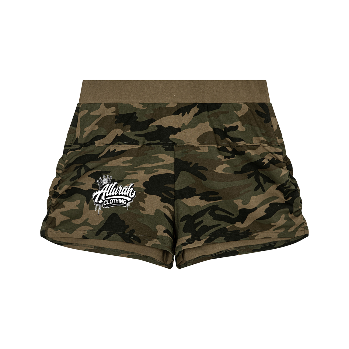Women's Slim Camo Shorts by Allurah Clothing — photo 7 of 8