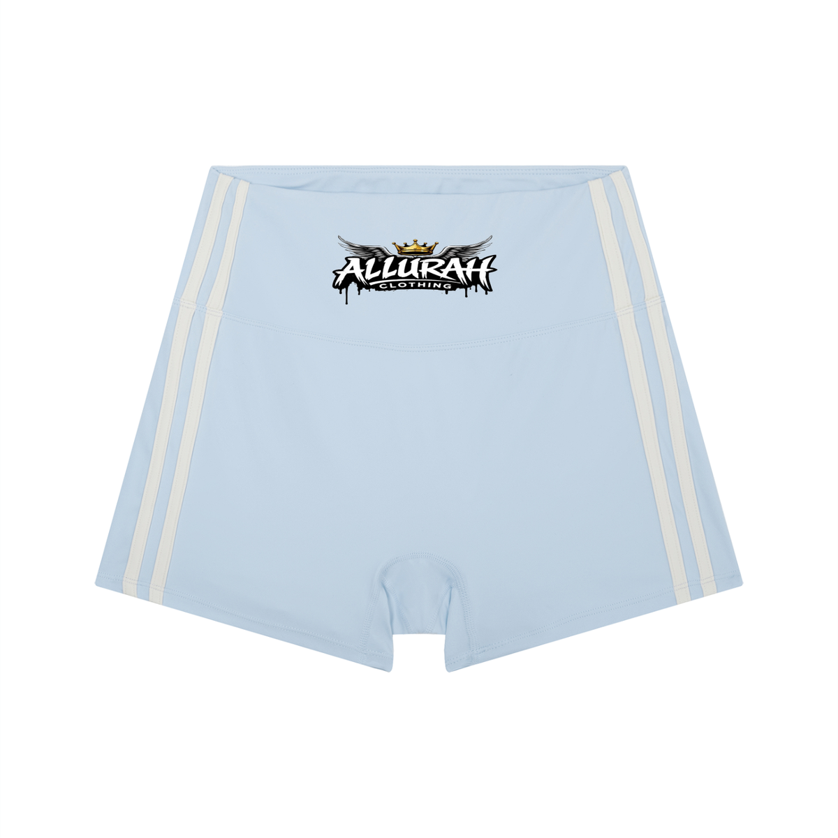 Women's High-Waist Color Block Yoga Shorts by Allurah Clothing — photo 3 of 14