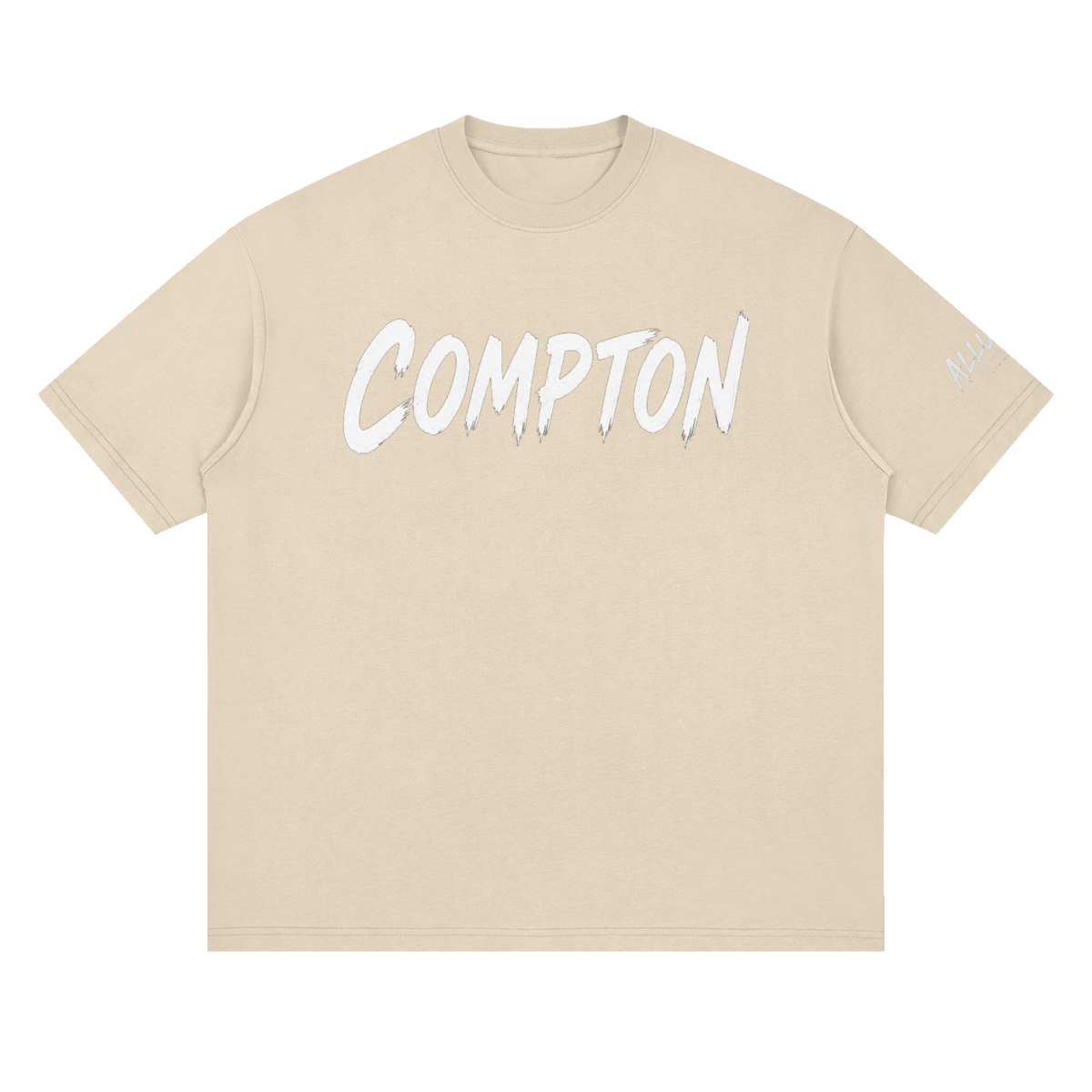allurah Compton Streetwear Loose Drop Shoulder T-Shirt