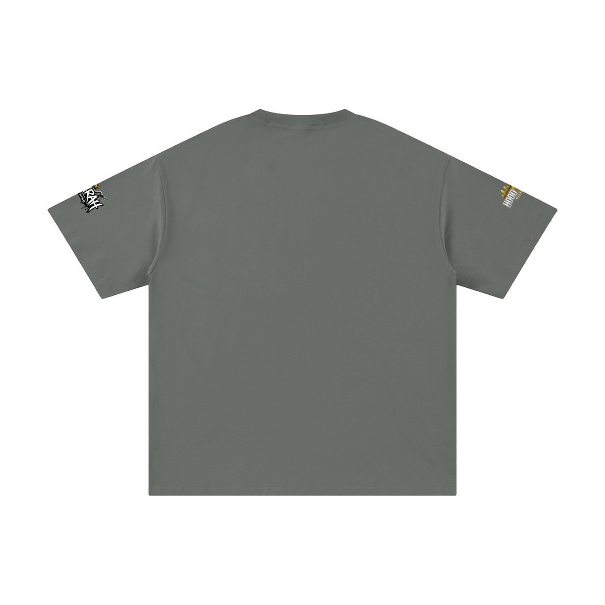 Allurah Black Hollywood Unisex Pure Cotton T-Shirt