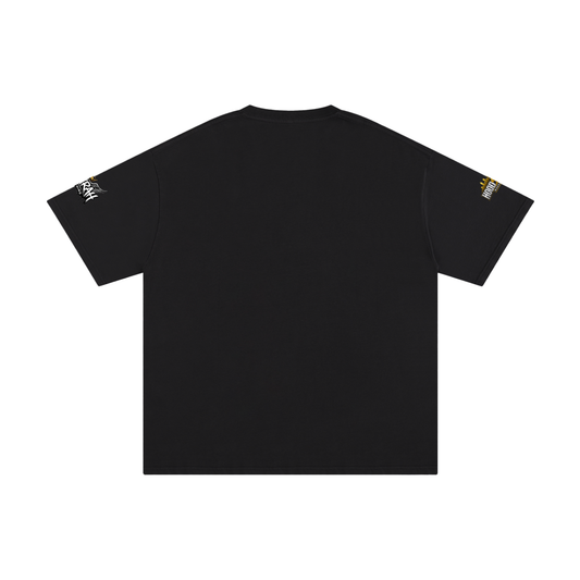 Black Hollywood Unisex Cotton Tee by Allurah Clothing — photo 2 of 20