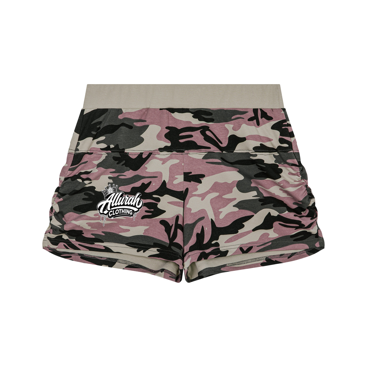Women's Slim Camo Shorts by Allurah Clothing — photo 3 of 8