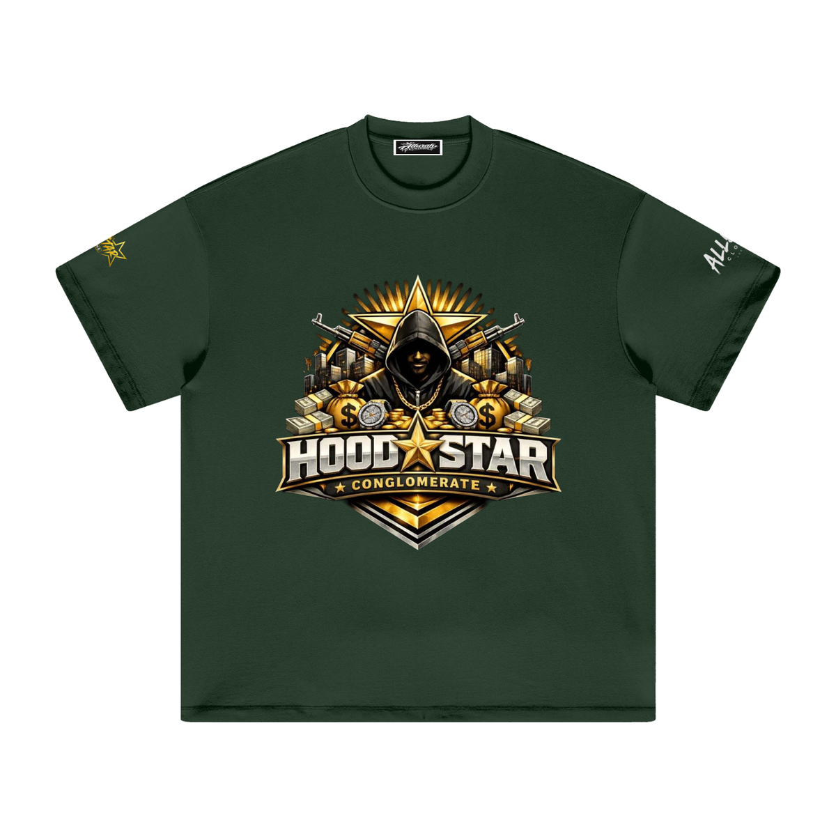 Allurah HSC Heavyweight Earth Tone T-Shirt 2