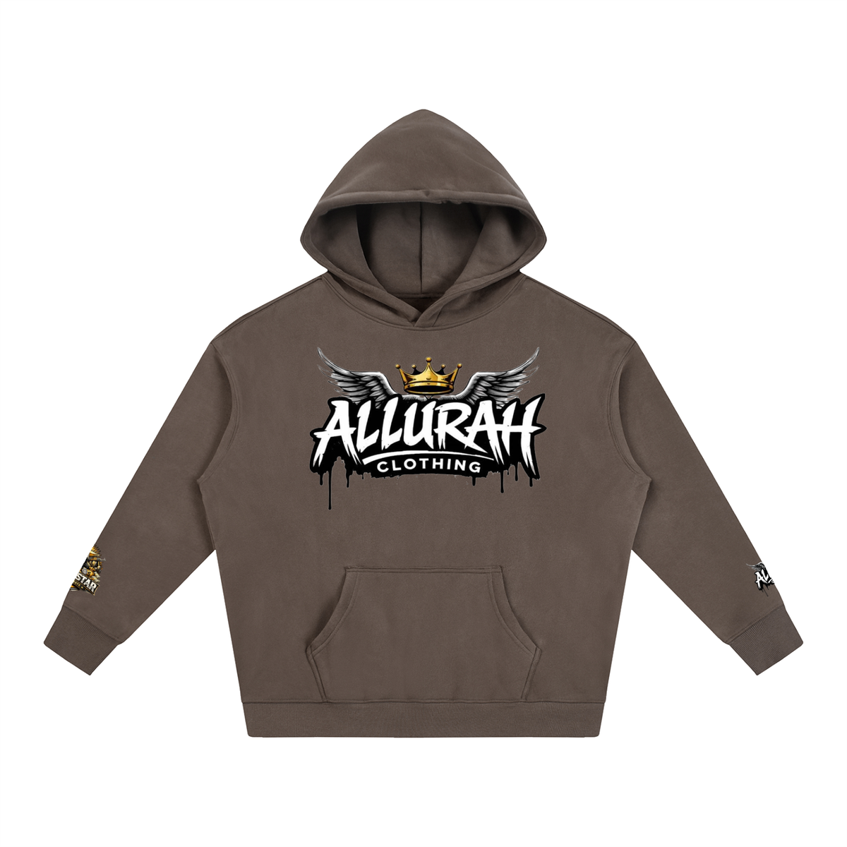 allurah Oversize Fleeced Hoodie