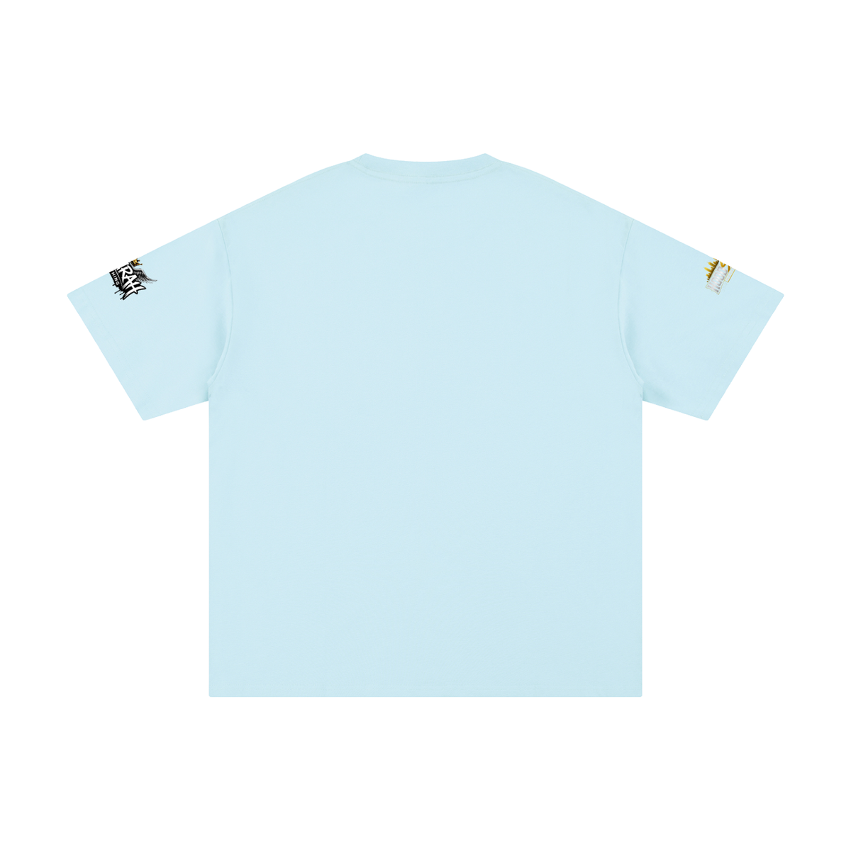 Allurah Black Hollywood Unisex Pure Cotton T-Shirt