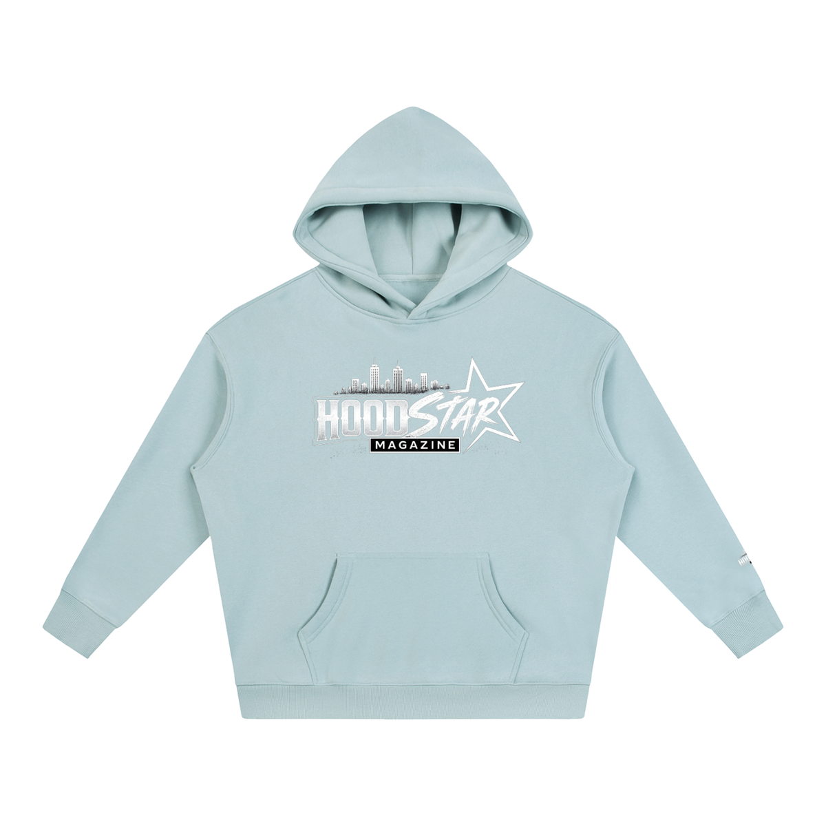 Hood Star Magazine Oversized Fleece Hoodie by Allurah Clothing — photo 1 of 20