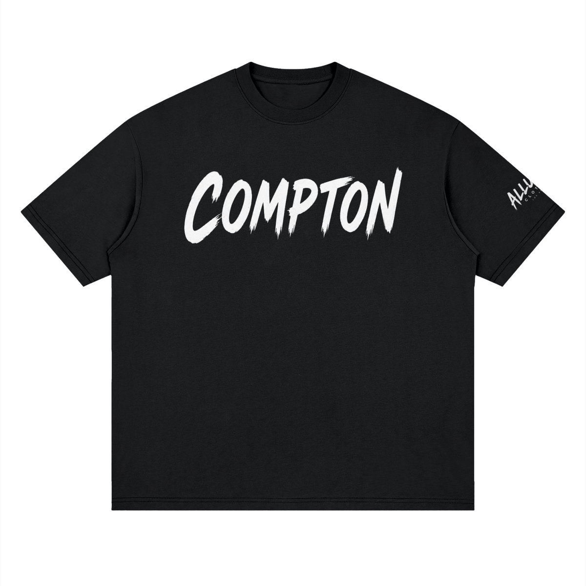 Compton Streetwear Drop Shoulder Tee by Allurah Clothing — photo 1 of 20