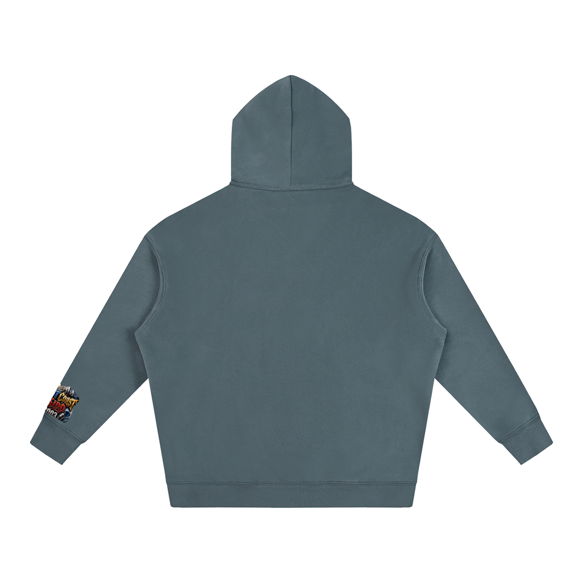Allurah West Coast Kid Oversize Fleeced Hoodie