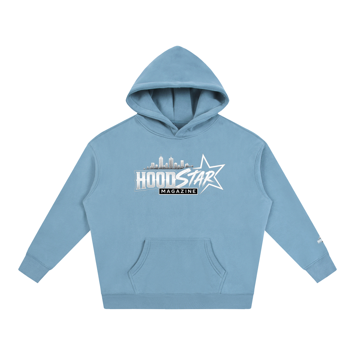 Hood Star Magazine Oversized Fleece Hoodie by Allurah Clothing — photo 16 of 20