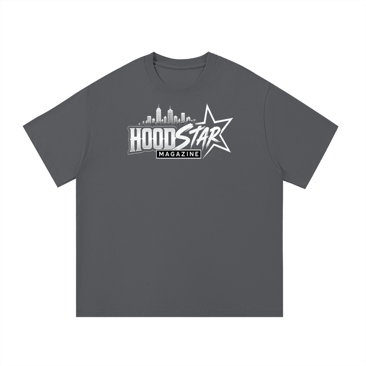 Hood Star Magazine Cotton T-Shirt by Allurah Clothing — photo 7 of 10