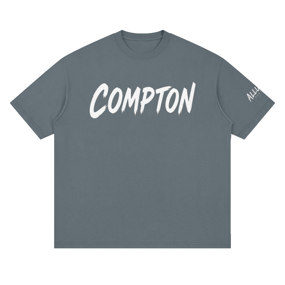 allurah Compton Streetwear Loose Drop Shoulder T-Shirt
